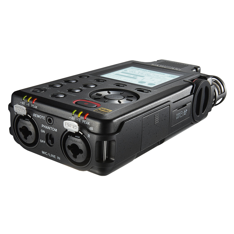 TASCAM - REGISTRATORE DIGITALE 192kHz/24bit PALMARE