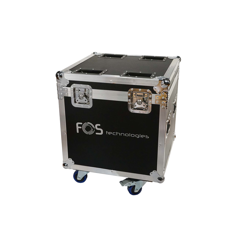 FOS TECHNOLOGIES - Flightcase con ruote per 4 unità FOS ULTRA PAR