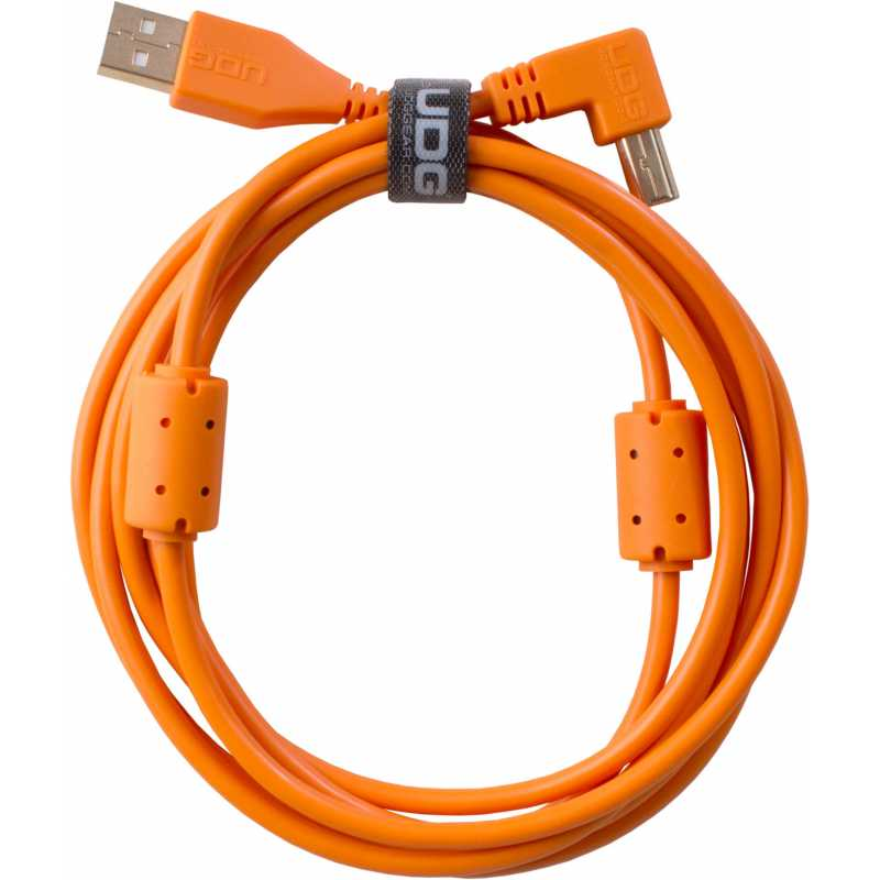 UDG - Cavo USB 2.0 A-B Orange Angolare da 3mt.