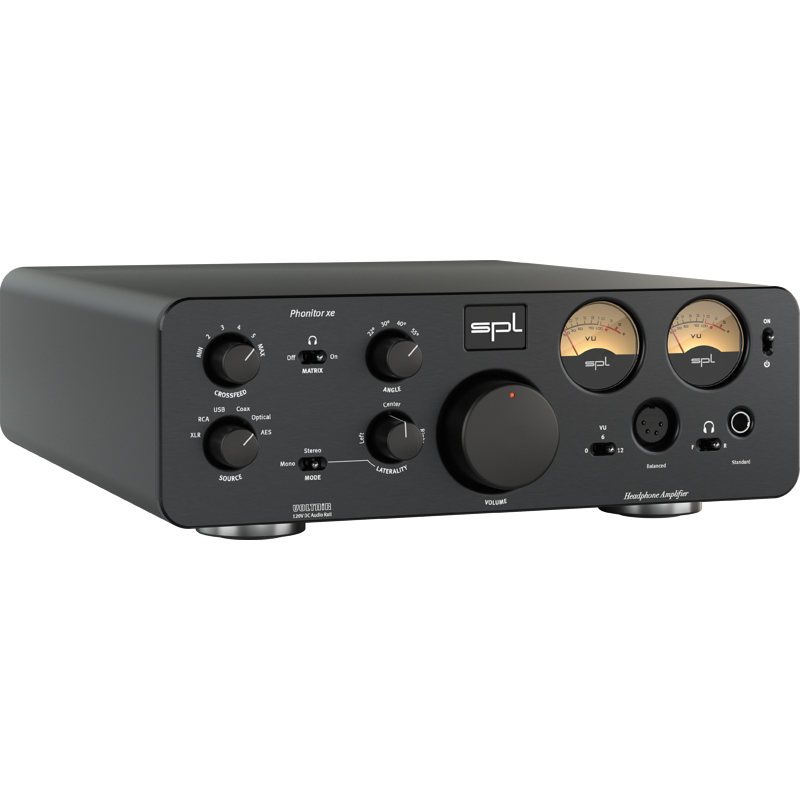 SPL - Serie Pro-FI con tecnologia mastering 120V. Modulo amplificatore cuffie (anche bilanciate). Colori Silver/Black/Red