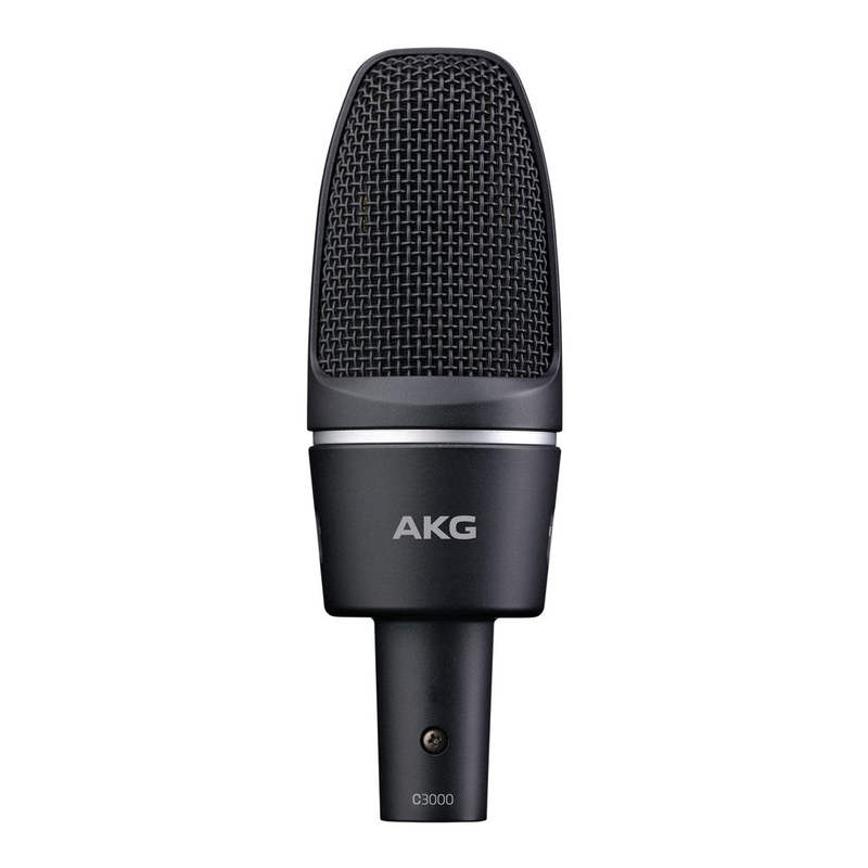 AKG - Microfono a condensatore a diaframma largo per voce e strumenti