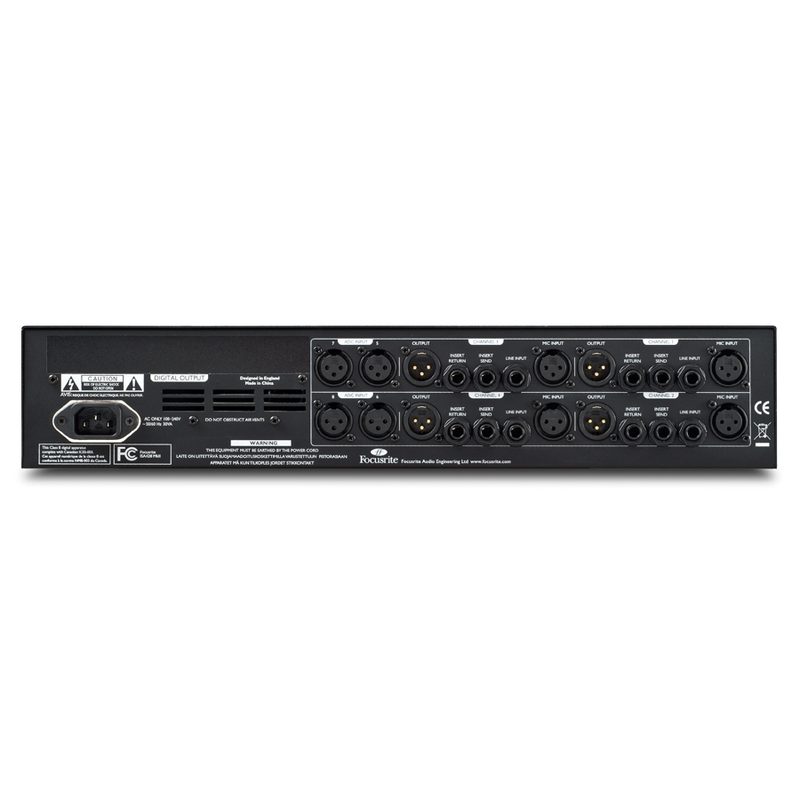 FOCUSRITE - PREAMPLIFICATORE MICROFONICO E DI LINEA