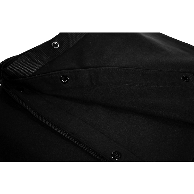 FOS TECHNOLOGIES - Fondo nero 6x4m, occhielli ogni 300mm sul bordo superiore