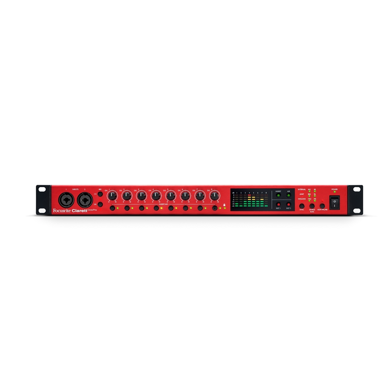 FOCUSRITE - PREAMPLIFICATORE MICROFONICO 8 CANALI E CONVERTITORE AD/DA