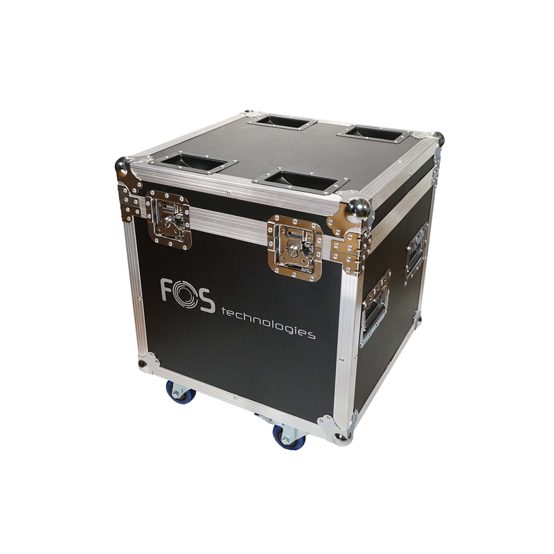 FOS TECHNOLOGIES - Flightcase con ruote per 4 unità FOS ULTRA PAR