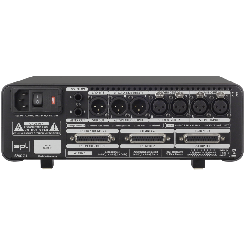 SPL - Monitor controller per sistemi 7.1 e stereo con matrice