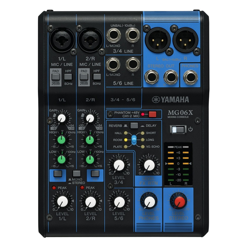 YAMAHA - Mixer 6 canali con effetti