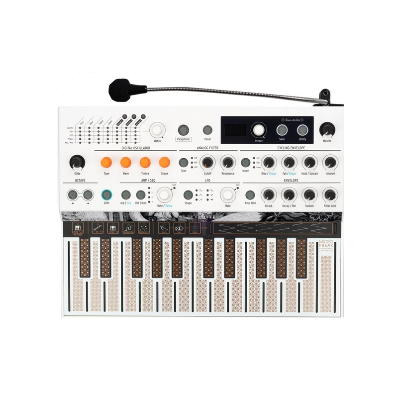 ARTURIA - Sintetizzatore ibrido analogico/digitale con Vocoder - Edizione limitata con Mic incluso