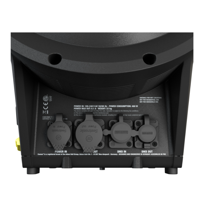 CAMEO - Proiettore Fresnel IP65 a palo con LED Tungsten