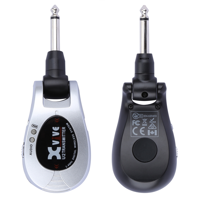 XVIVE - Kit trasmettitore e ricevitore wireless per chitarra e basso