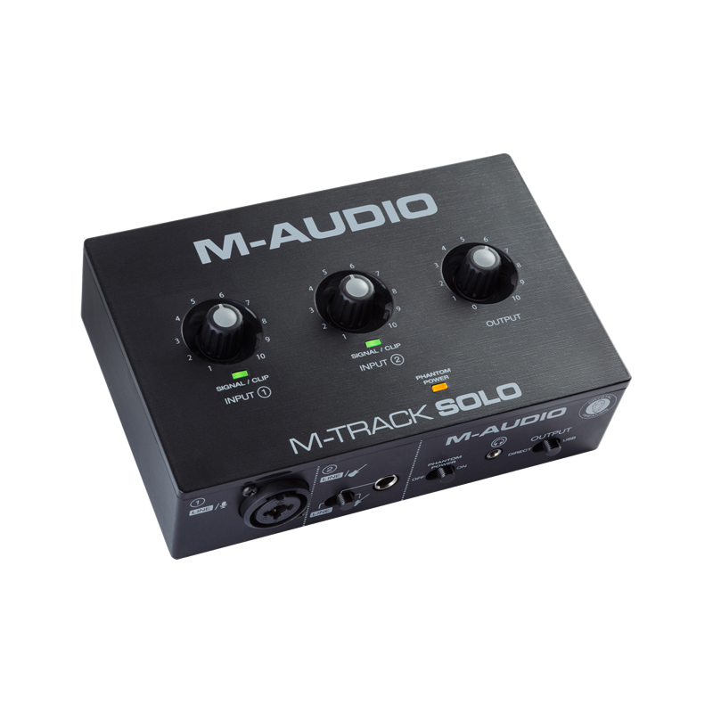 M-AUDIO - INTERFACCIA AUDIO USB 2-IN/2-OUT CON 1 INPUT COMBO, 1 INSTRUMENT, 1 PREAMP MICROFONICO