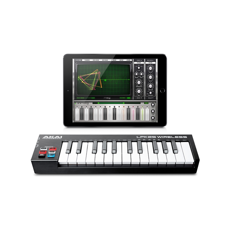 AKAI - Tastiera midi Bluetooth 25 tasti mini