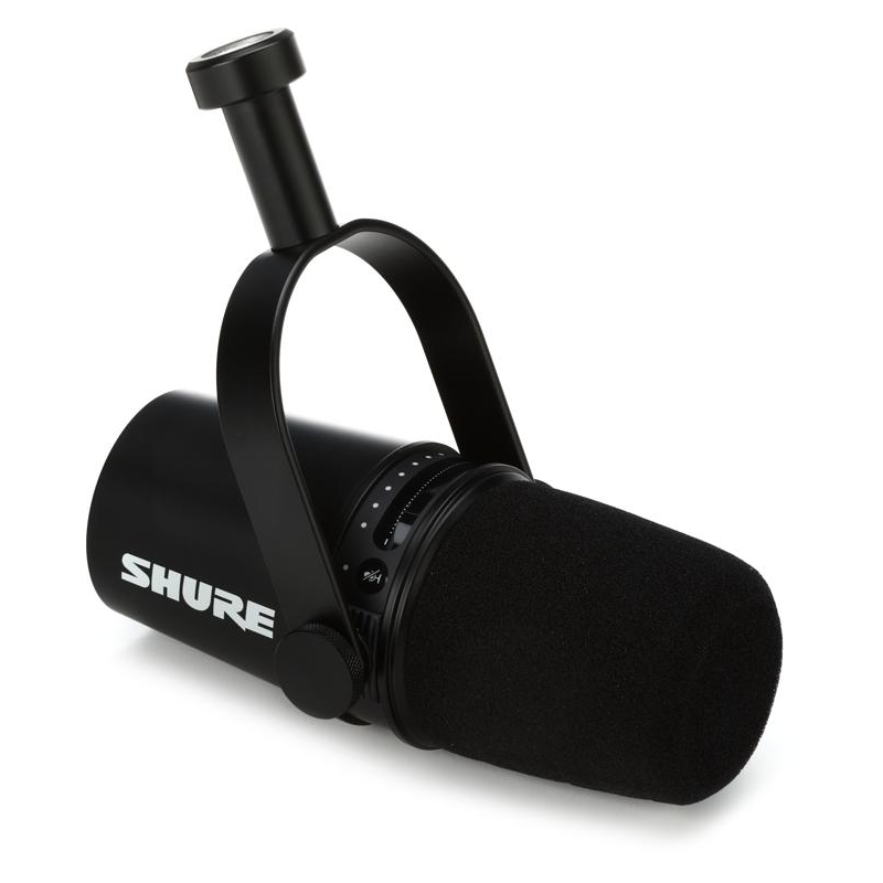 SHURE - MICROFONO PER PODCAST NERO