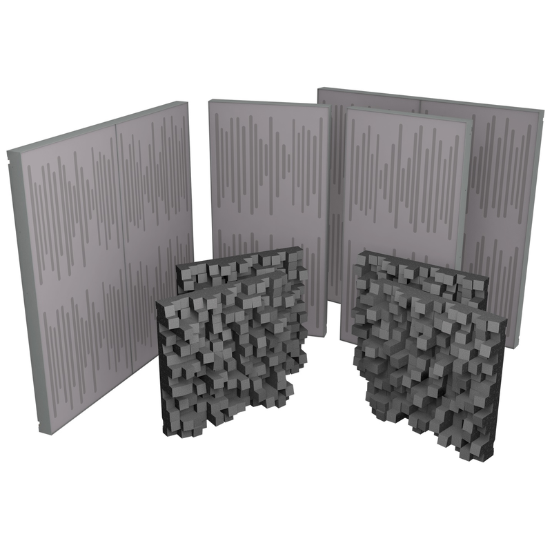 VICOUSTIC - Kit di pannelli diffusori e assorbenti