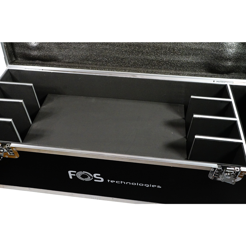 FOS TECHNOLOGIES - Flight case con ruote per 8 barre luminose da 1 m