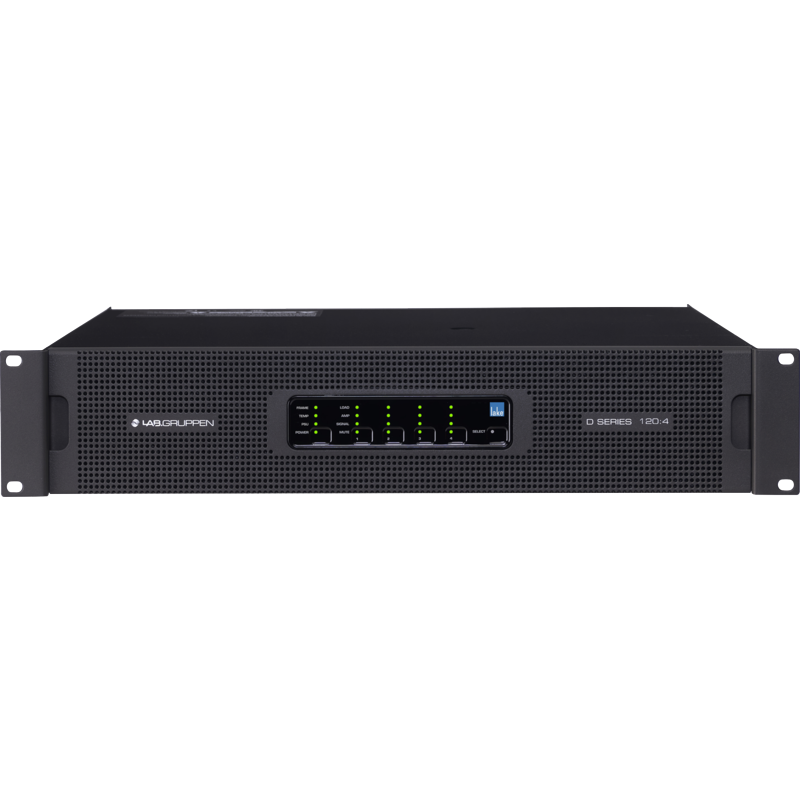 LABGRUPPEN - Amplificatore da installazione a 4 canali della serie D con DSP integrato