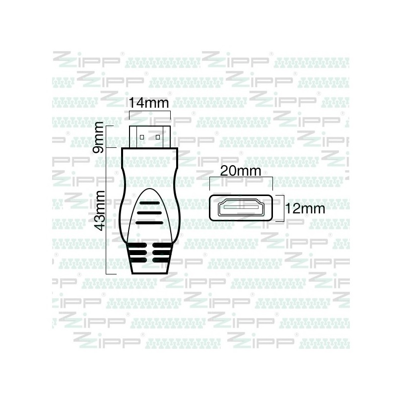 ZZiPP - Cavo HDMI 2.0 Ultra HD Connect 5m