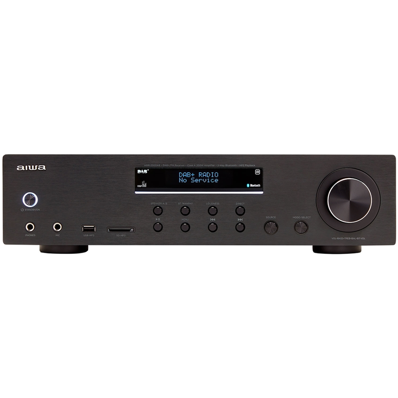 AIWA - Amplificatore Hi-Fi multifunzione 100+100W RMS STEREO