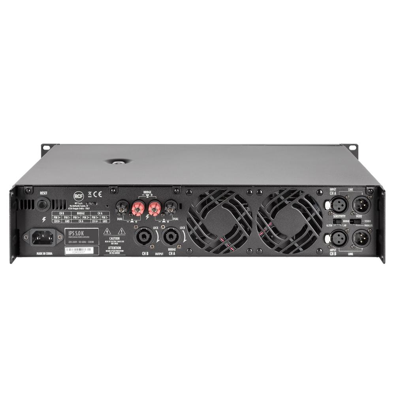RCF - AMPLIFICATORE PROFESSIONALE 2 X 2600W