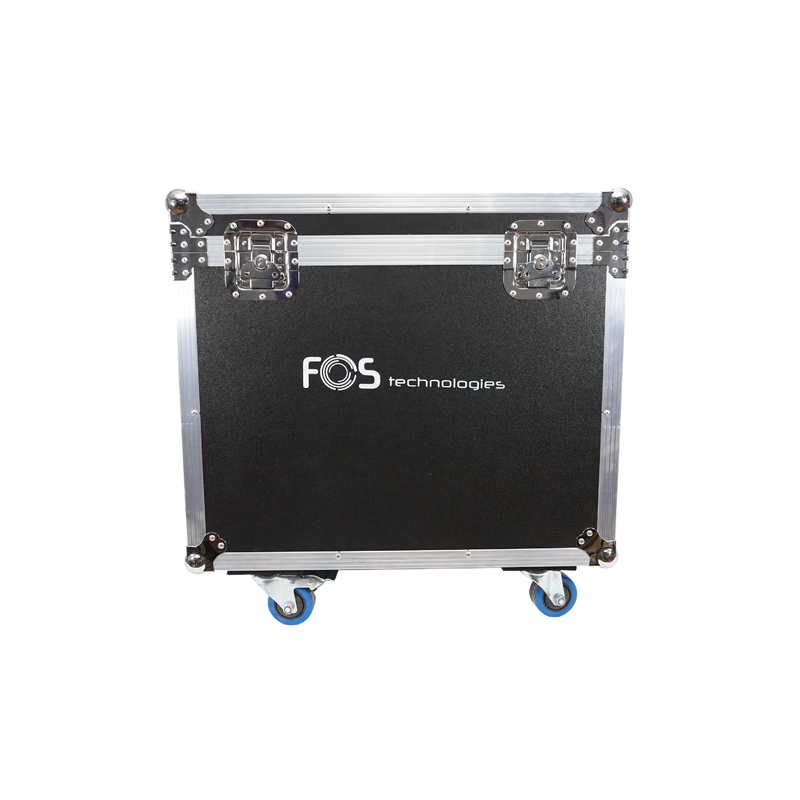 FOS TECHNOLOGIES - Flight case con ruote per 6 pannelli pixel