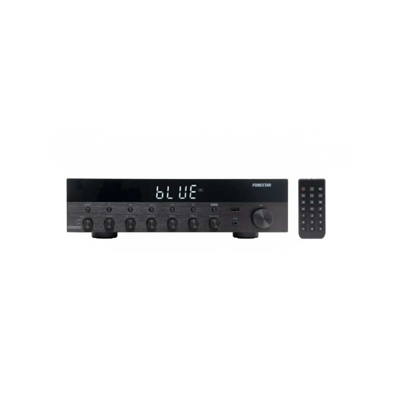 FONESTAR - Amplificatore stereo hi-fi con lettore bluetooth, usb/mp3 e radio fm