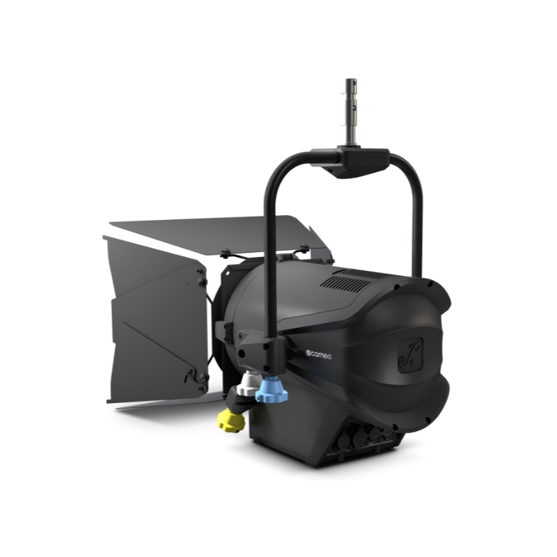CAMEO - Proiettore Fresnel IP65 a palo con LED RGBW