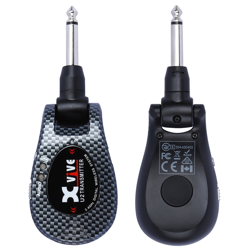 XVIVE - Kit trasmettitore e ricevitore wireless per chitarra e basso