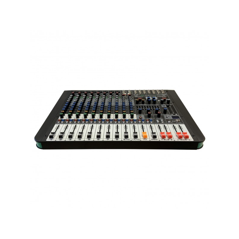 ZZiPP - Mixer professionale 12 canali con multieffetto DSP e connettività Bluetooth