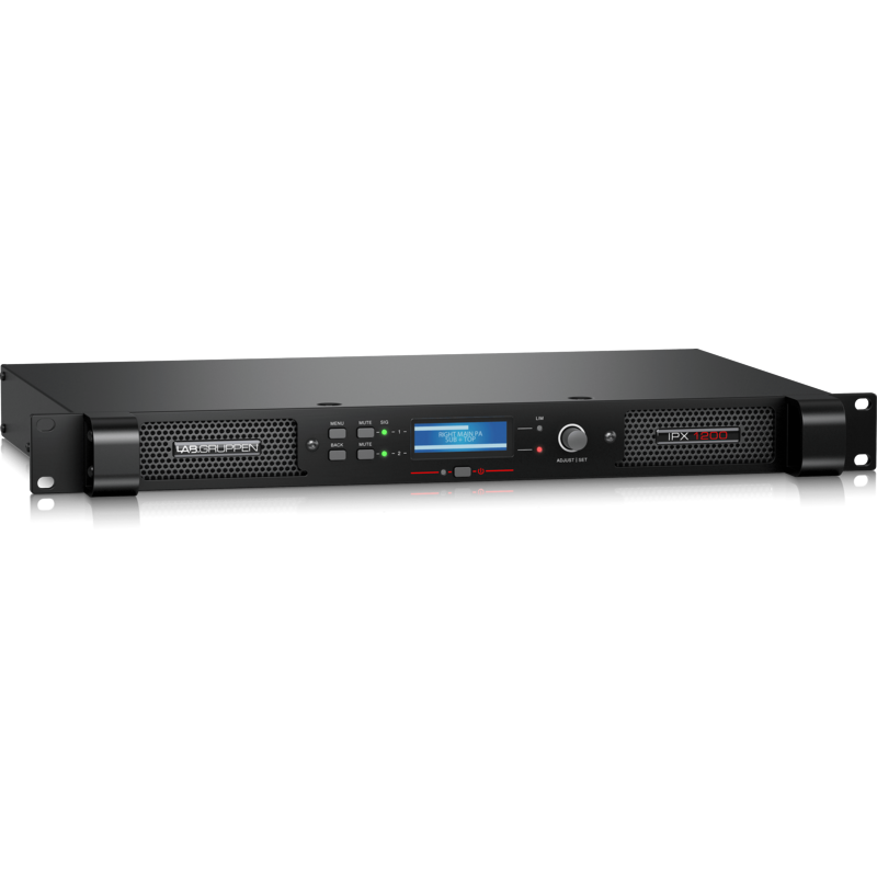 LABGRUPPEN - Amplificatore a 2 canali della serie IPX per tour e installazioni con DSP integrato.