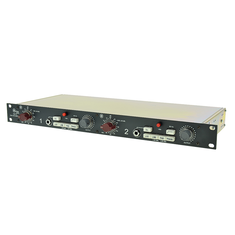 HERITAGE AUDIO - Preamp mic 2 ch 1073 1 unità rack