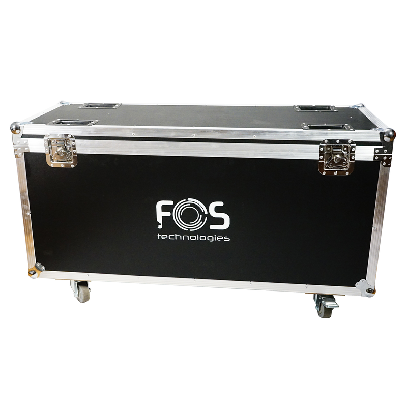 FOS TECHNOLOGIES - Flight case con ruote per 6 unità ACL line12