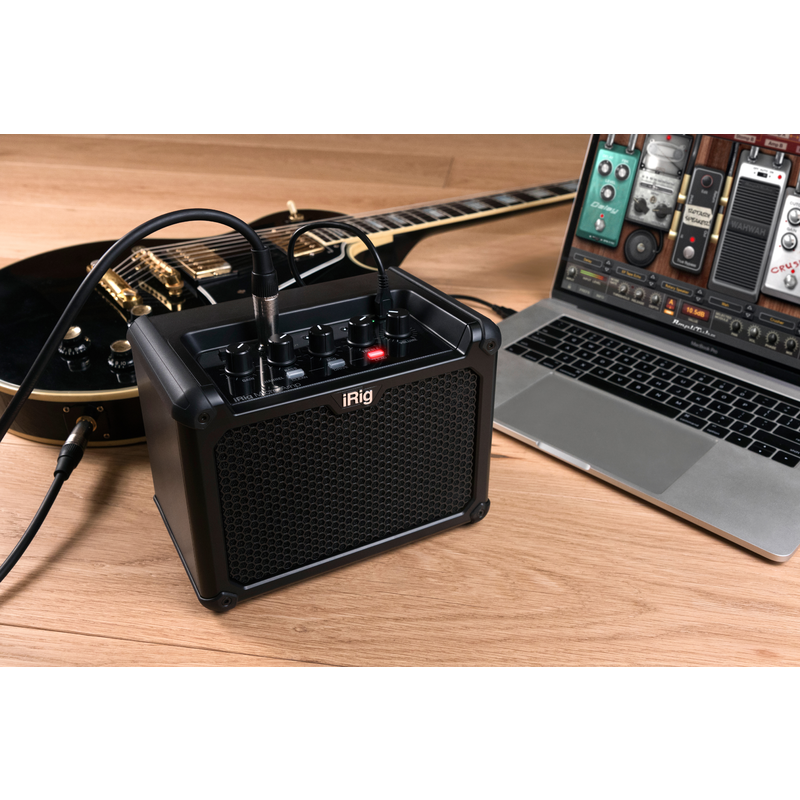 IK MULTIMEDIA - AMPLIFICATORE PER CHITARRA 15W CON CONNESSIONE PER iPHONE, iPAD, iPAD