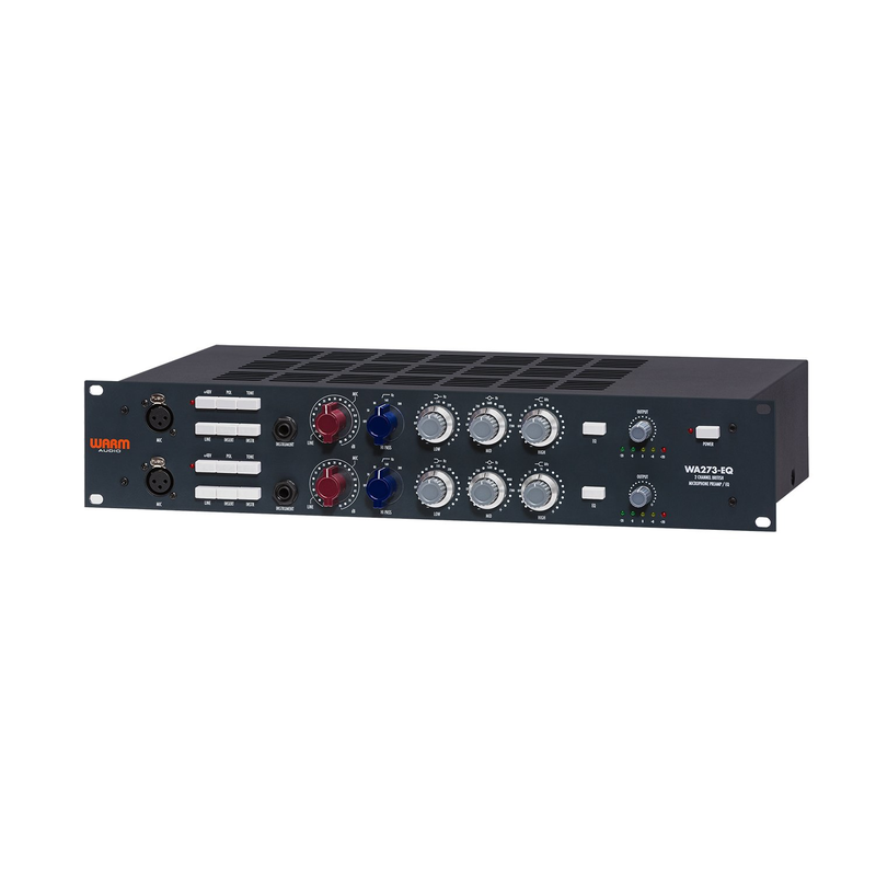 WARM AUDIO - Preamplificatore Microfonico Professionale Stereo con EQ - Stile 1073