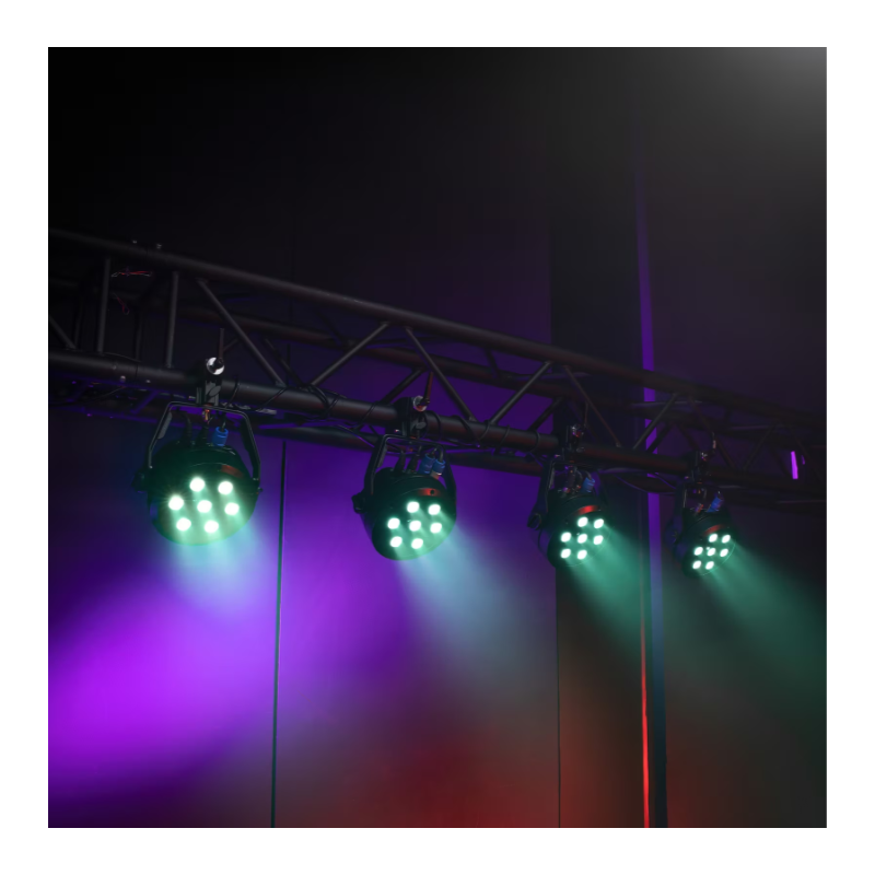 CAMEO - Potenti fari PAR a 6 LED a colori esadecimali