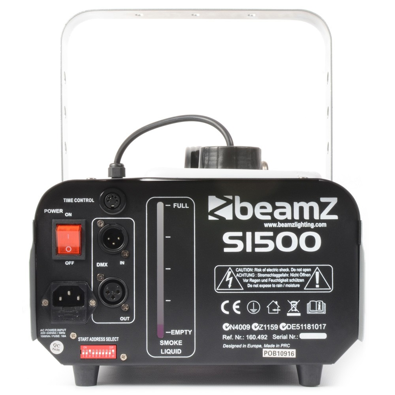 BEAM Z - Macchina del fumo compatta DMX da 1500W con telecomando