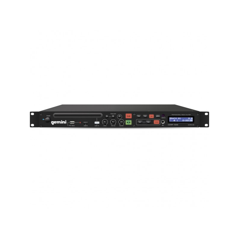 GEMINI - LETTORE CD / MP3 / USB 1U RACK