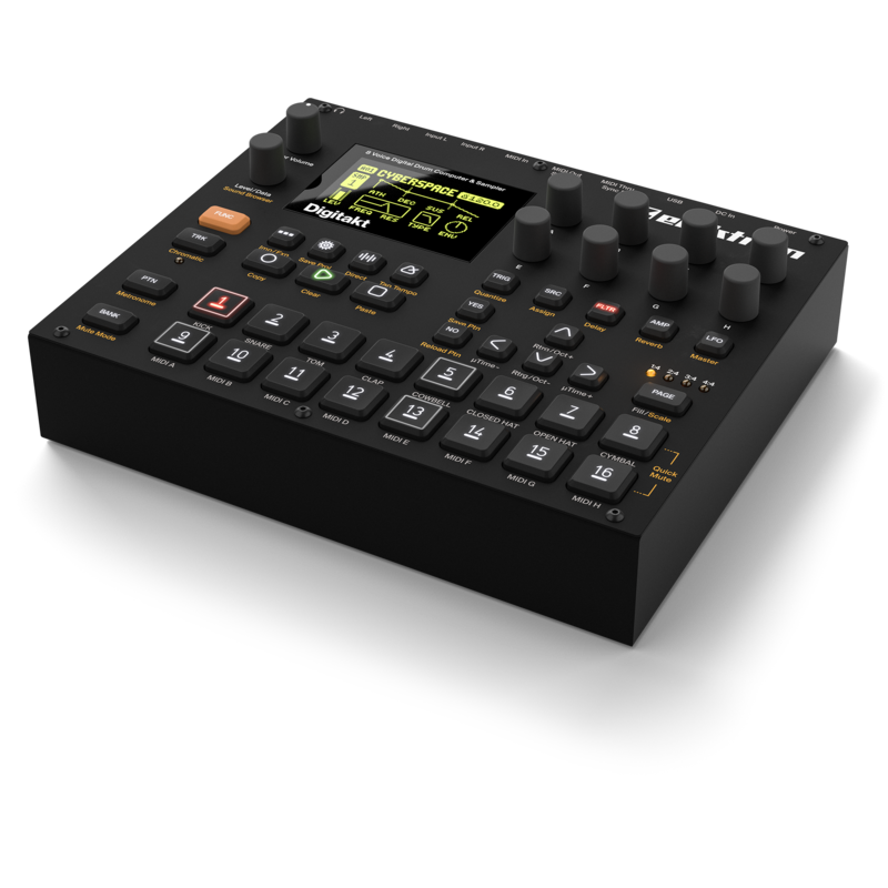 ELEKTRON - Drum machine 8 voci e campionatore