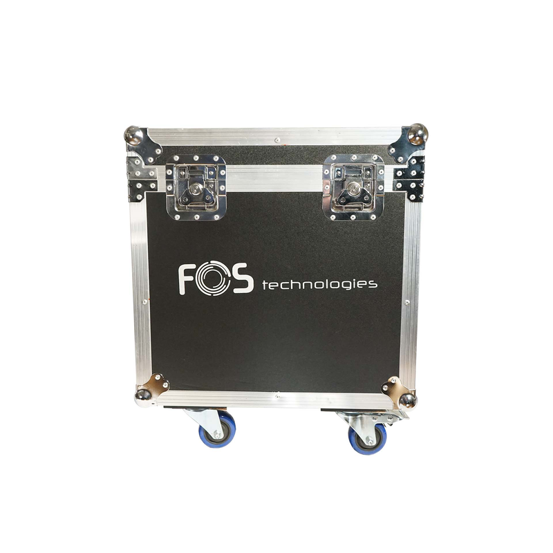FOS TECHNOLOGIES - Flightcase con ruote per 4 unità FOS ULTRA PAR