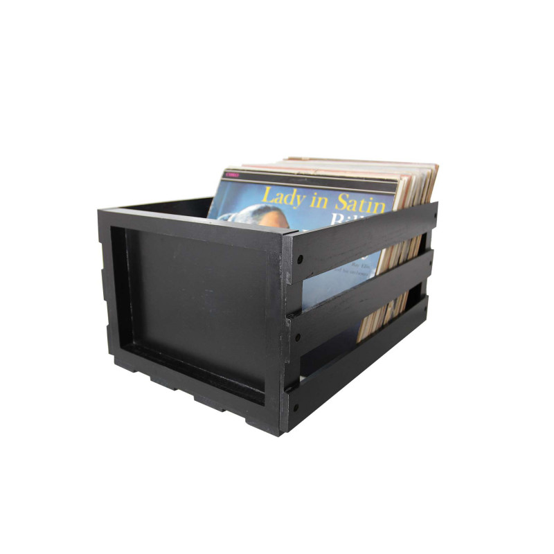 Enova Hifi - 120 Lp Storage Box - Black