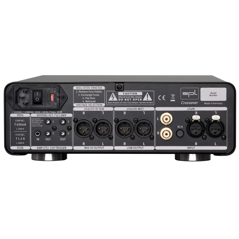 SPL - Crsossover attivo due vie con tecnologia mastering 120V