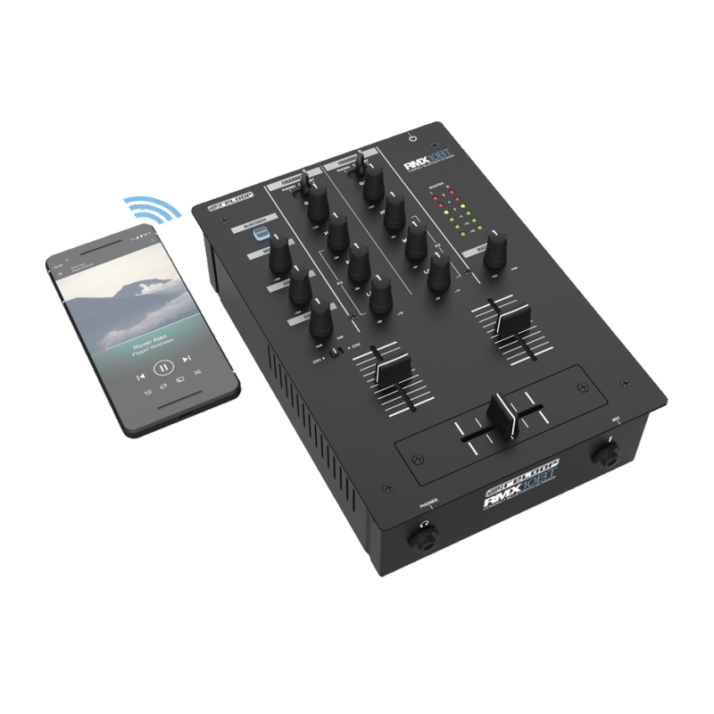 RELOOP - Mixer per DJ a 2+1 canali con Bluetooth integrato