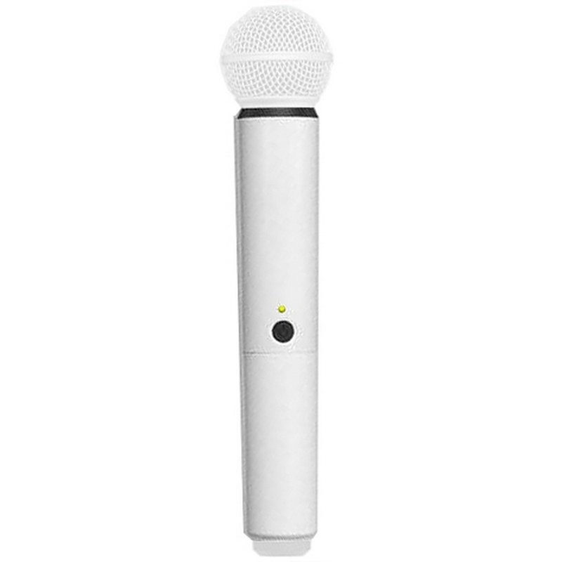 SHURE - Corpo colorato per  trasmettitori BLX2 con capsule SM58 e BETA58A.