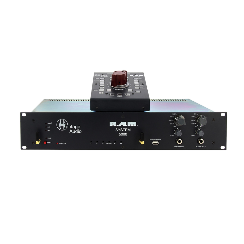 HERITAGE AUDIO - Monitor controller 5.1 e stereo (2 uscite cuffia, cue, talkback, bluetooth)