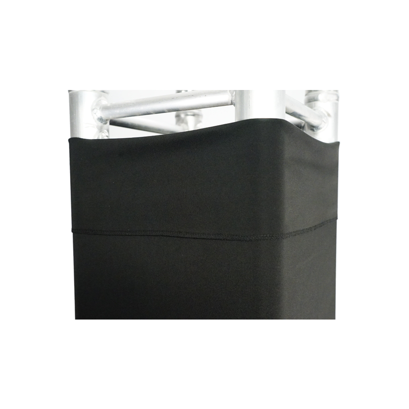 FOS TECHNOLOGIES - Copertura nera per traliccio da 1 m, con chiusura a velcro.