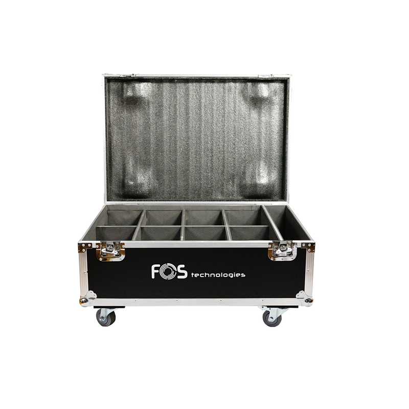 FOS TECHNOLOGIES - Flight case con ruote per la serie 8 Pro e Touring Pars