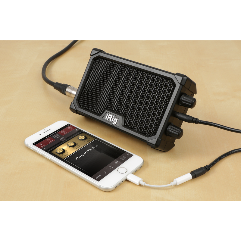 IK MULTIMEDIA - MICRO AMPLIFICATORE A BATTERIA CON INTERFACCIA iOS NERO