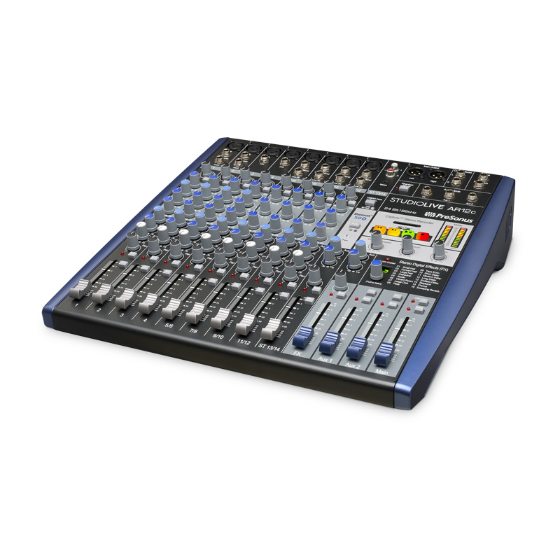 PRESONUS - Mixer ibrido 12 Canali con connessioni analogiche/digitali