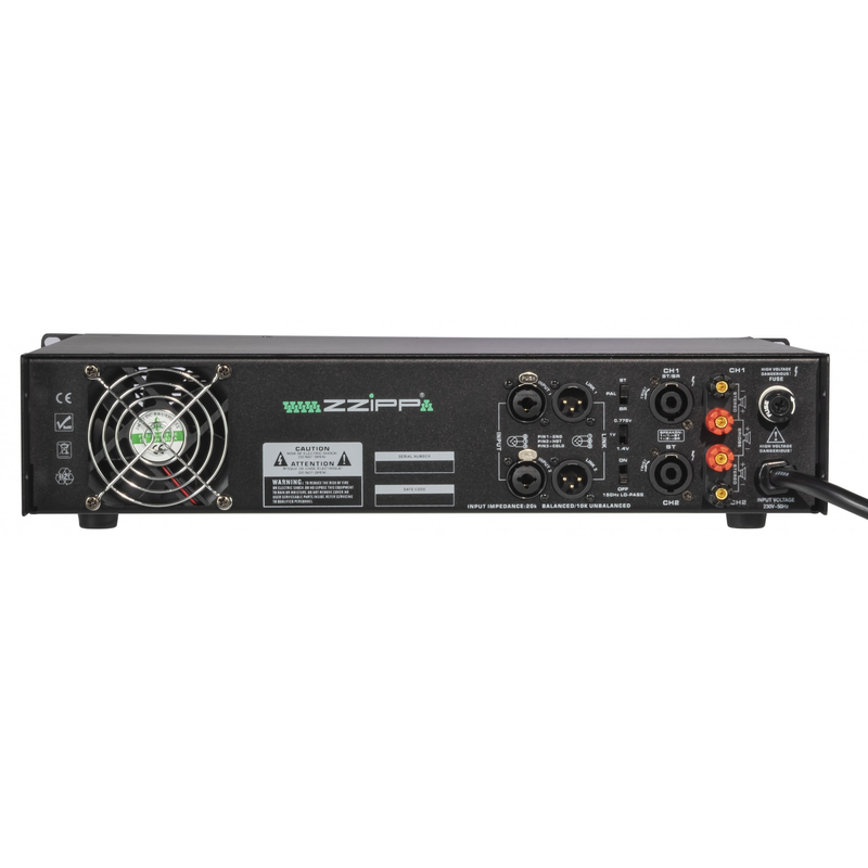 ZZiPP - Amplificatore di potenza stereo 1200w