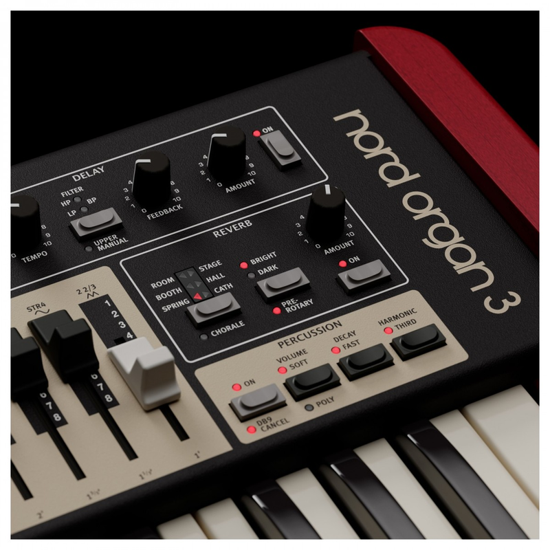 NORD - Organo a doppio manuale con tastiere 61 tasti waterfall triplo sensore