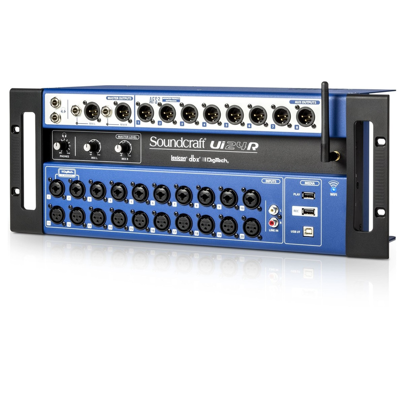 SOUNDCRAFT - Mixer digitale 24 canali con registratore multitraccia USB controllabile via WiFi